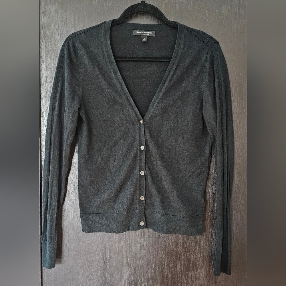 Banana Republic Silk Cashmere Cardigan